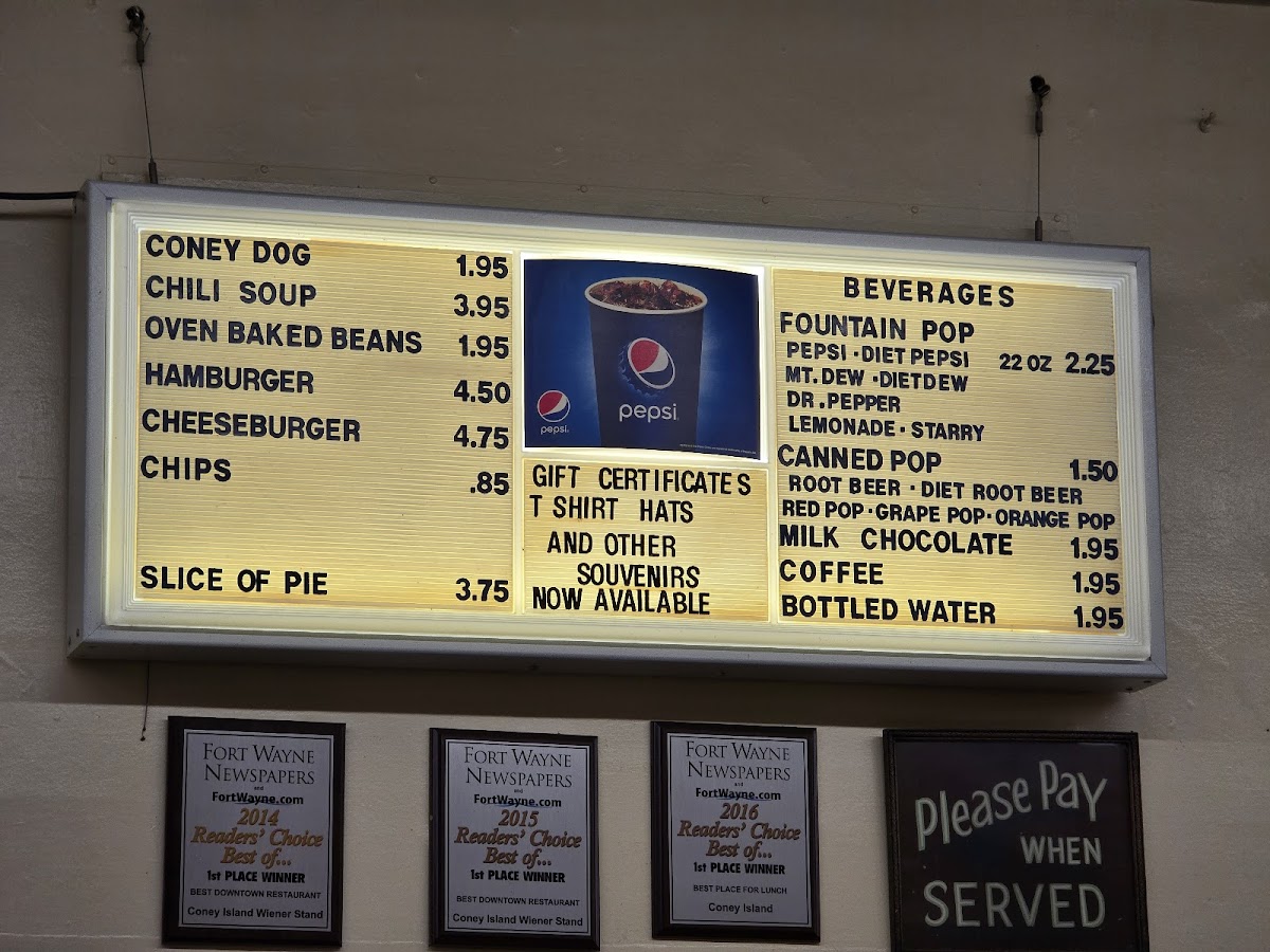 Fort Wayne's Famous Coney Island Menu - Image 3